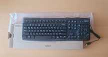 Klawiatura przewodowa Logitech K120 USB Czarna