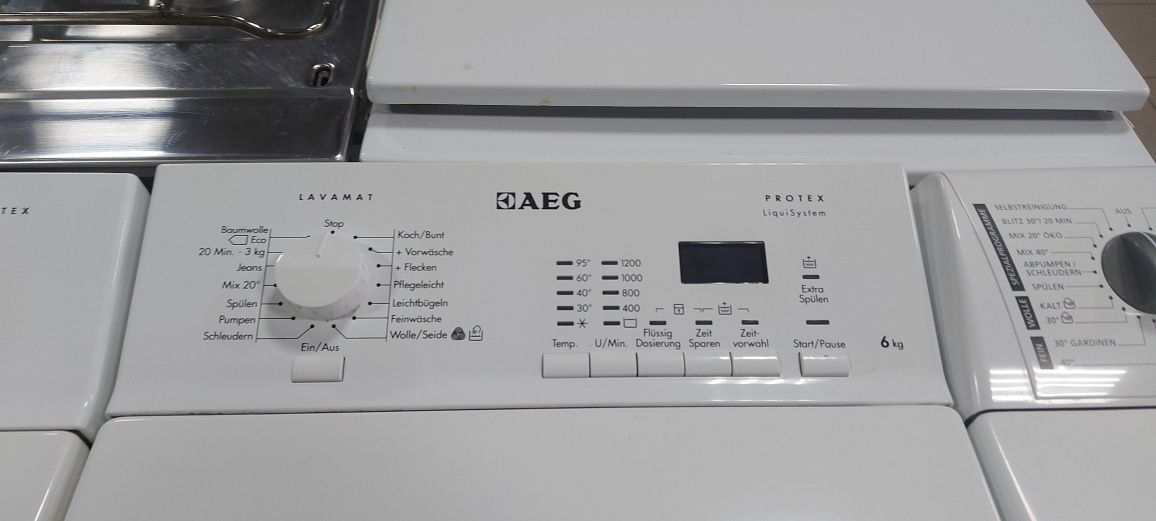 Пральна машина AEG 6кг верт.