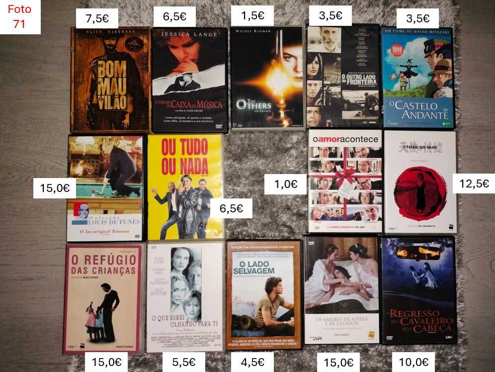 Coleção Filmes DVD com Vários Preços - Parte 24