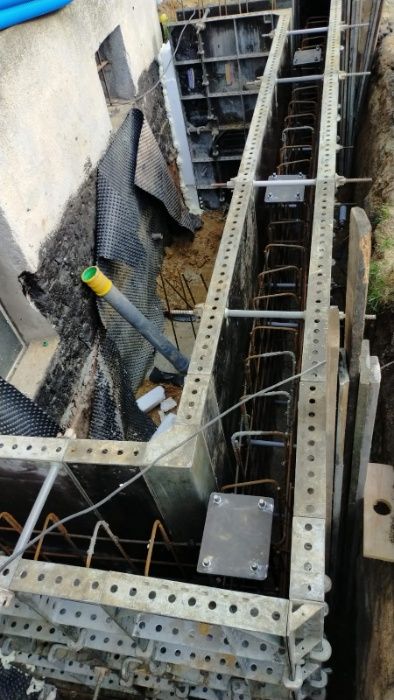 Szalunki do ścian i fundamentów wynajem Rybnik