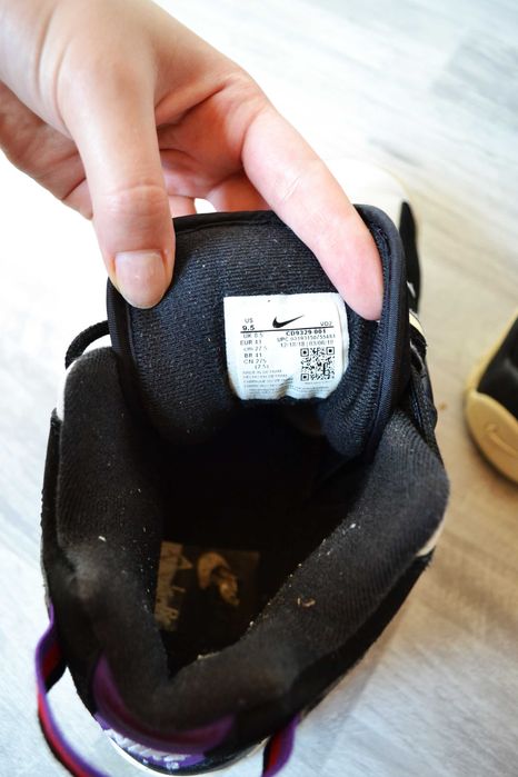 Nike Air Barrage MID QS buty męskie sportowe 43 fioletowe 27,5