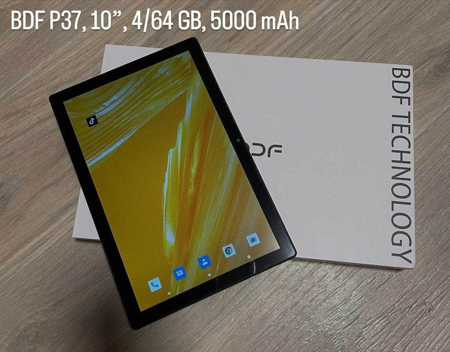 Планшет 10.1" BDF Technology P37 8 ядер | 8 ОЗУ | Dual Sim LTE
