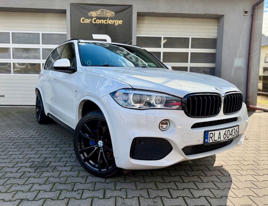 BMW X5 25d xDrive/ Mpakiet / Skóra/ Headup / Kamera / Serwis / Apple /Android