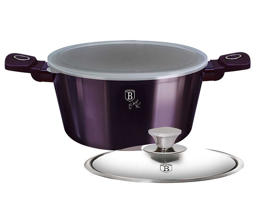 Garnek Tytanowy 20Cm Berlinger Haus Bh-6628 Purple