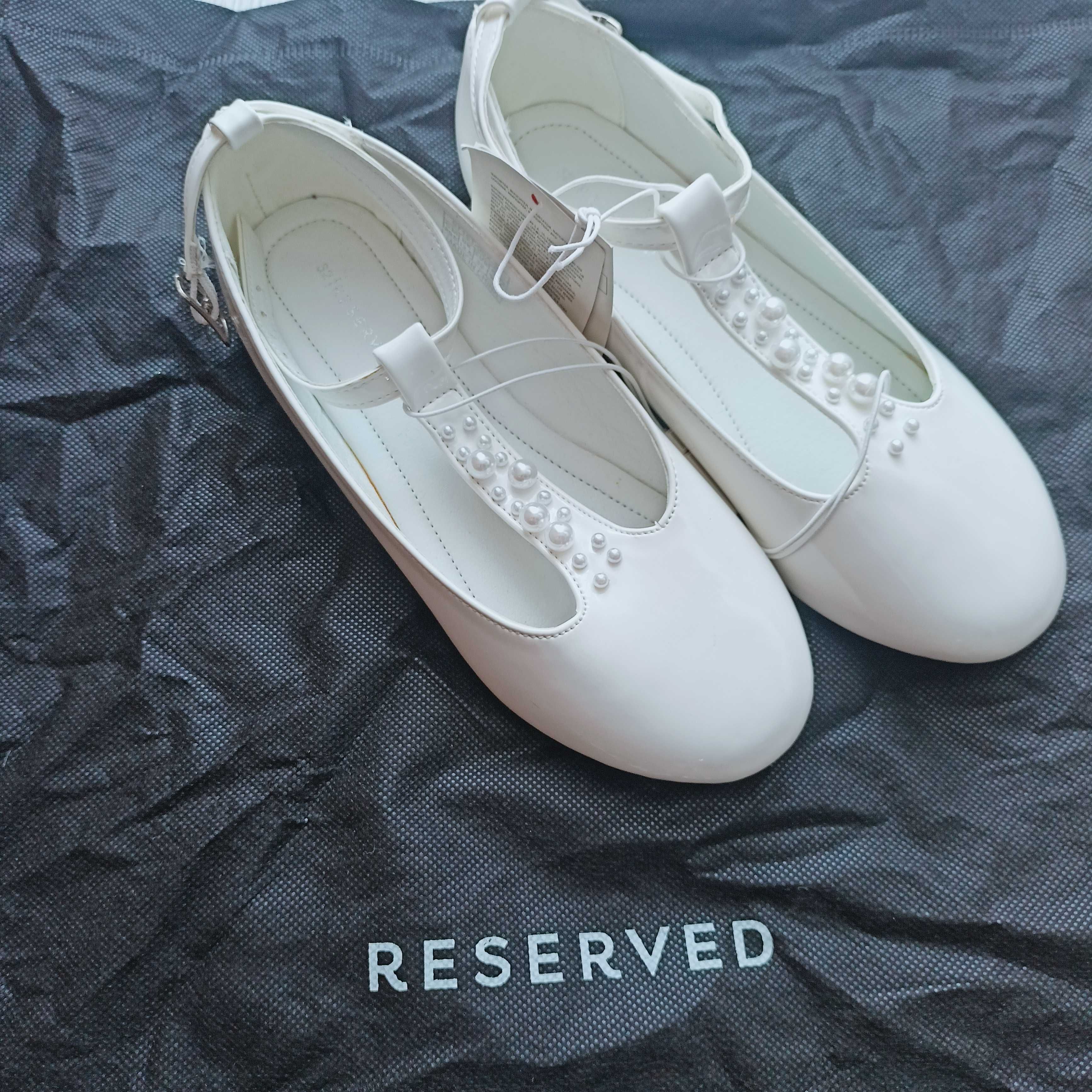 Lakierki baleriny Reserved 32 komunijne nowe