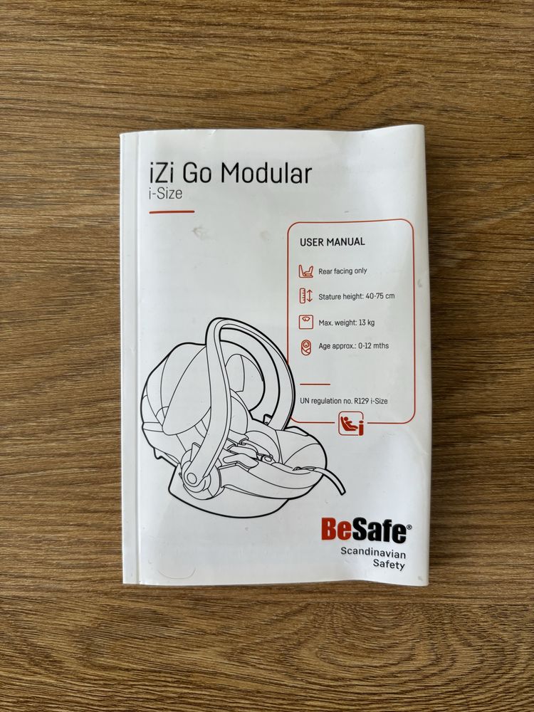 Ovo/ Bebé conforto Izi Go Modular BeSafe