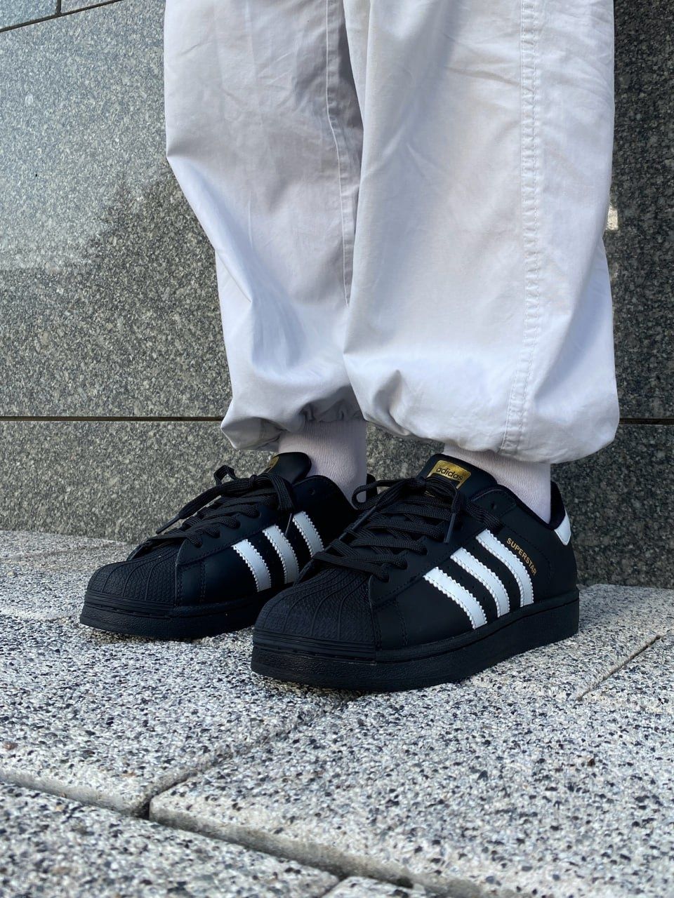 Жіночі кросівки адідас суперстари/Adidas superstar black