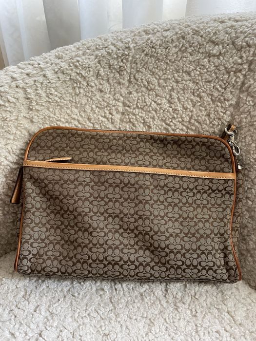 клатч косметичка сумка coach