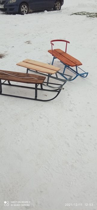 Sanki   metalowe solidne
