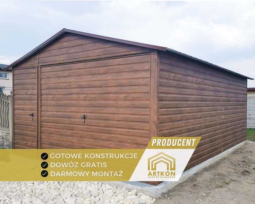Garaż blaszany | Garaz blaszany | Blaszak | Garaże blaszane Na wymiar