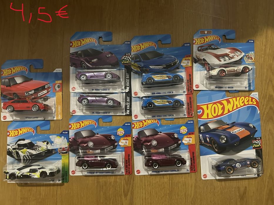 Hotwheels diversos mainline aveiro