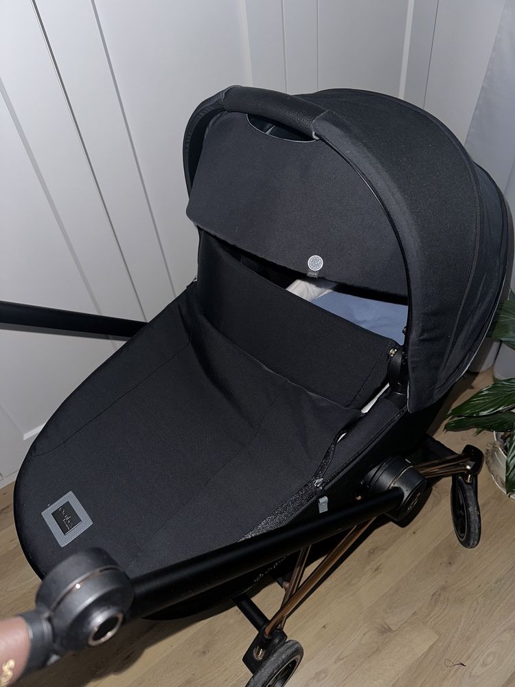 Gondola Cybex Mios 3.0 Deep Black