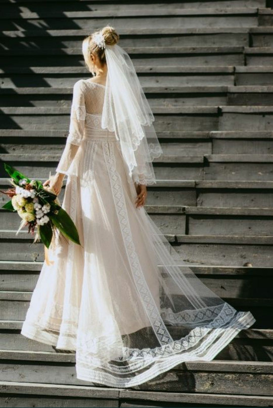 Весільна сукня від Tesoro Bridal Свадебное платье бохо