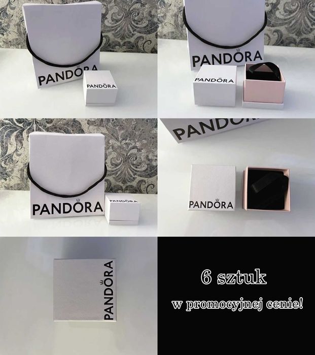 OKAZJA! Nowe pudełka Pandora oryginalne opakowanie - cena za 6 sztuk!