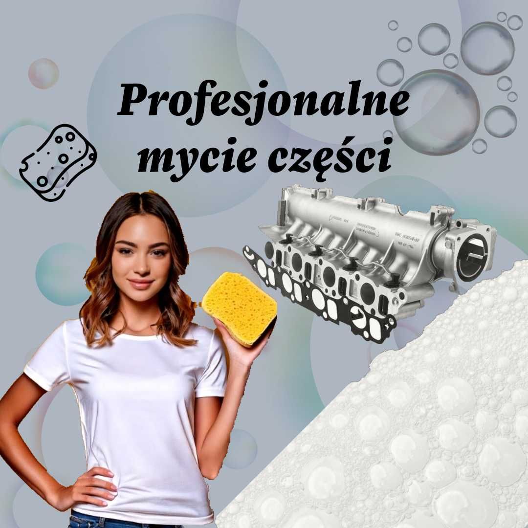 Profesjonalne mycie części motoryzacyjnych - kolektor, EGR, chłodnice