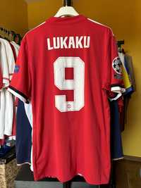 Manchester United M 2017/18 Lukaku adidas koszulka piłkarska meczowa