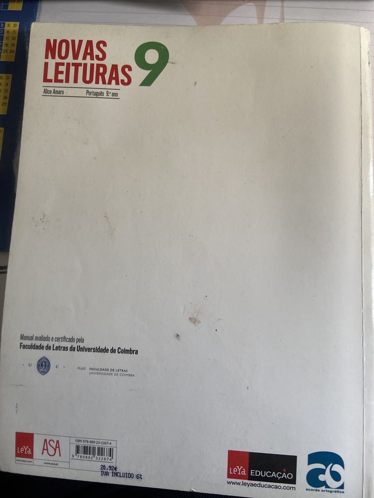 Novas Leituras - Português - 9º ano - Manual