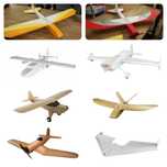 RC plane самолёт на радиоуправлении летающие крыло wing frsky flysky