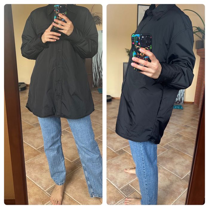 Куртка легке  пальто M-L плащ сорочка утеплена  Zara