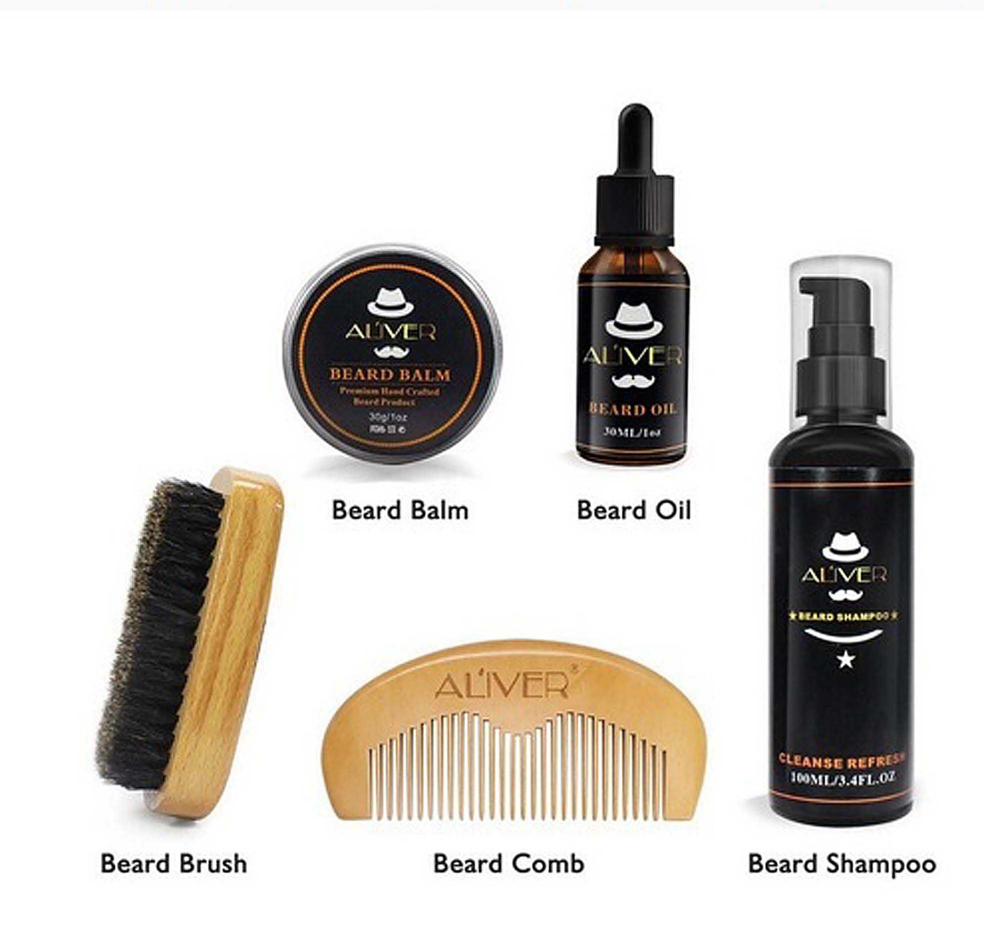 Zestaw broda Marki ALIVER  Beard Tools