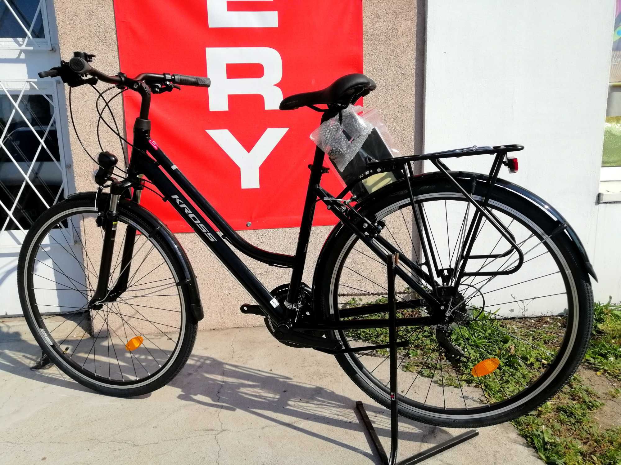 PIĘKNY KROSS TRANS 1.0 Damski Roz. L 19" Koła 28 Shimano Trekking