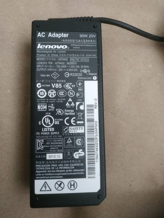 Адаптер(зарядное устройство) Lenovo.