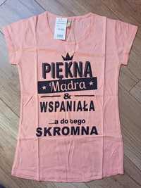 Nowy t-shirt r.40/42