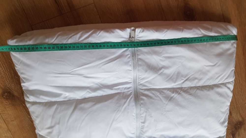 Tommy Hilfiger Ess kurtka płaszcz damski biały ciepły zimowy S / M