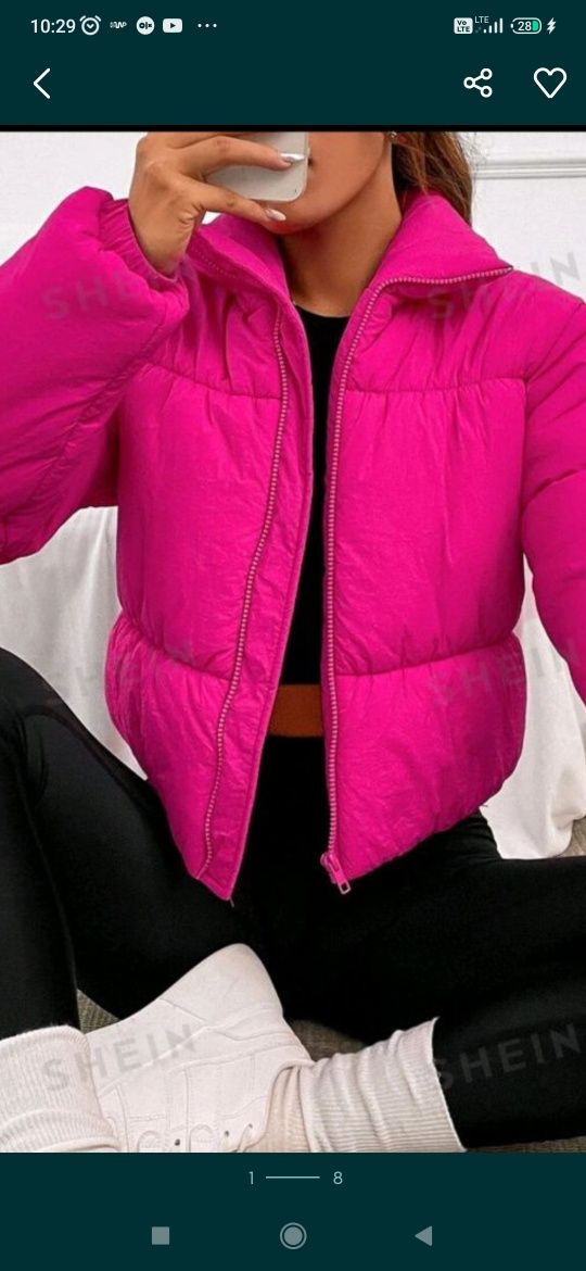 Kurtka typu puffer l/xl
