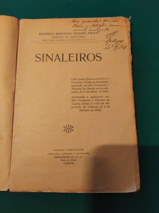 Livro “Sinaleiros”