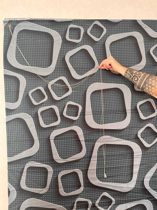 Продам тканеву рулонну штору з 3D малюнком