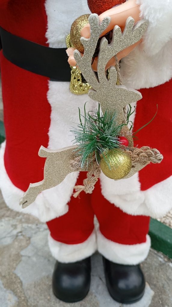 Pai Natal 90cm Impecável
