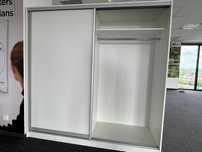 Szafa ubraniowa przesuwna 200x60x200 biała