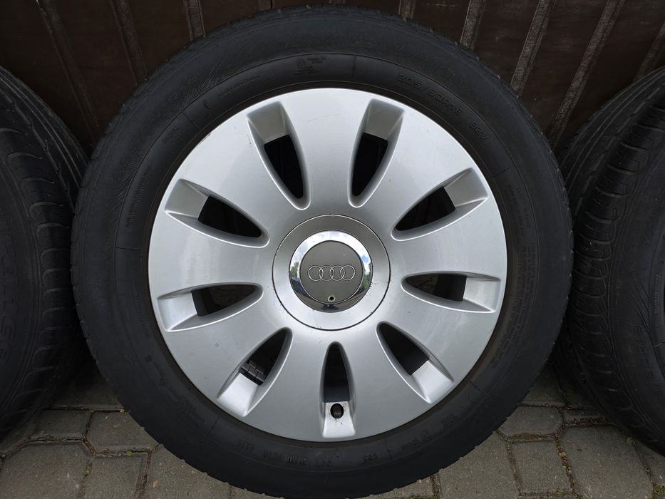 Felgi z oponami 205/60R16 Audi A6 C6 5x112 A4 B7 B6 A3 TT VW Passat