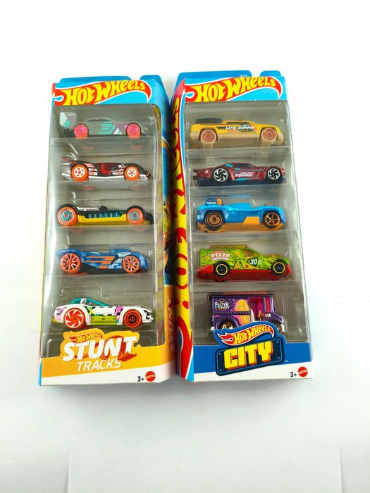 Zestaw 5 Samochodzików HOT WHEELS