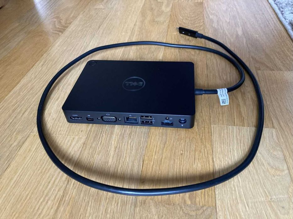 Stacja dokująca Dell WD15 USB-C K17A z oryginalnym zasilaczem 130W