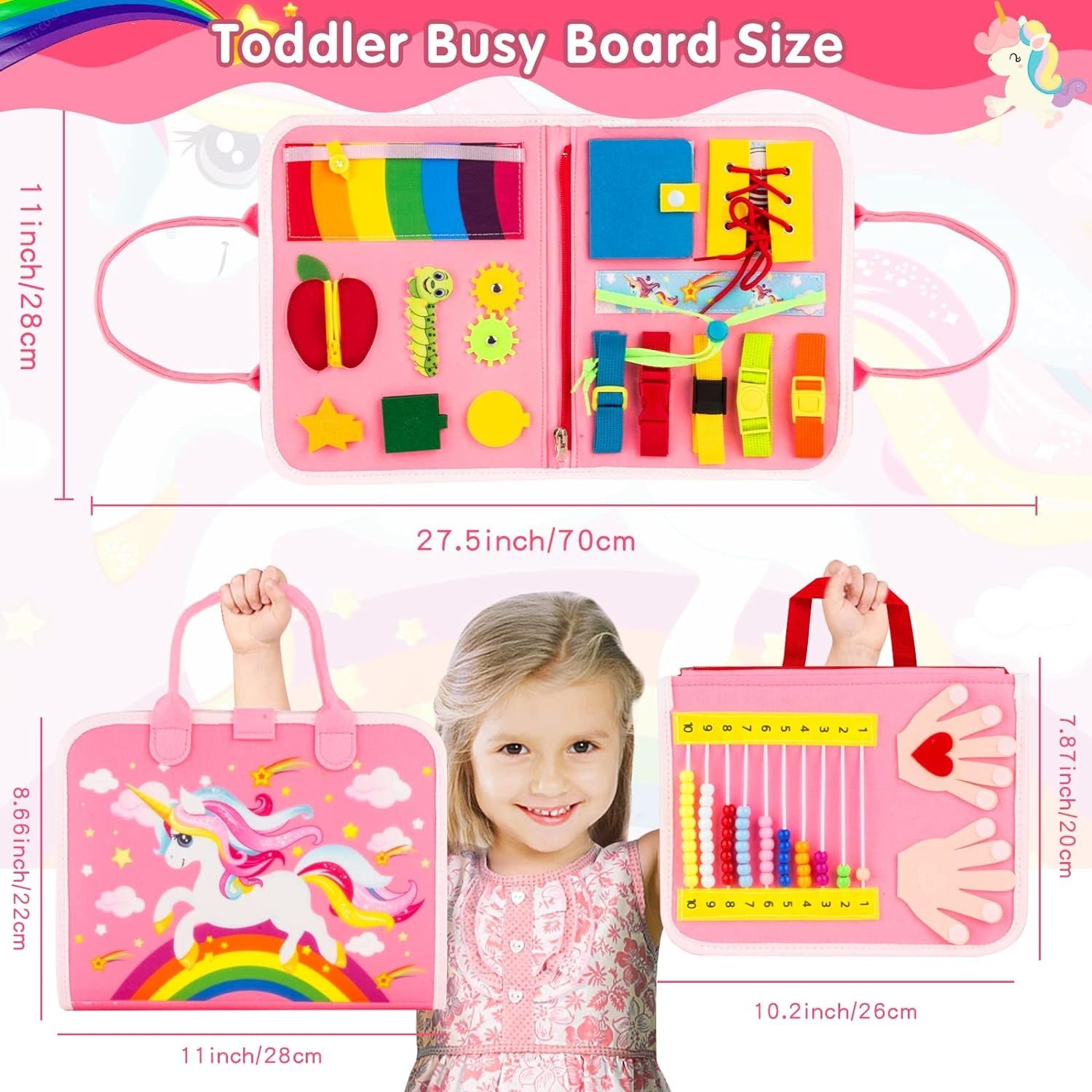 Zabawka sensoryczna Aranee Busy Board Montessori