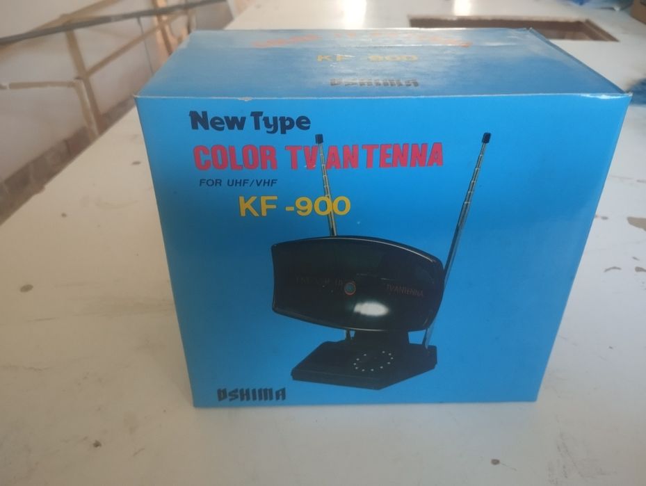 Antena TV nova UHF e vhf