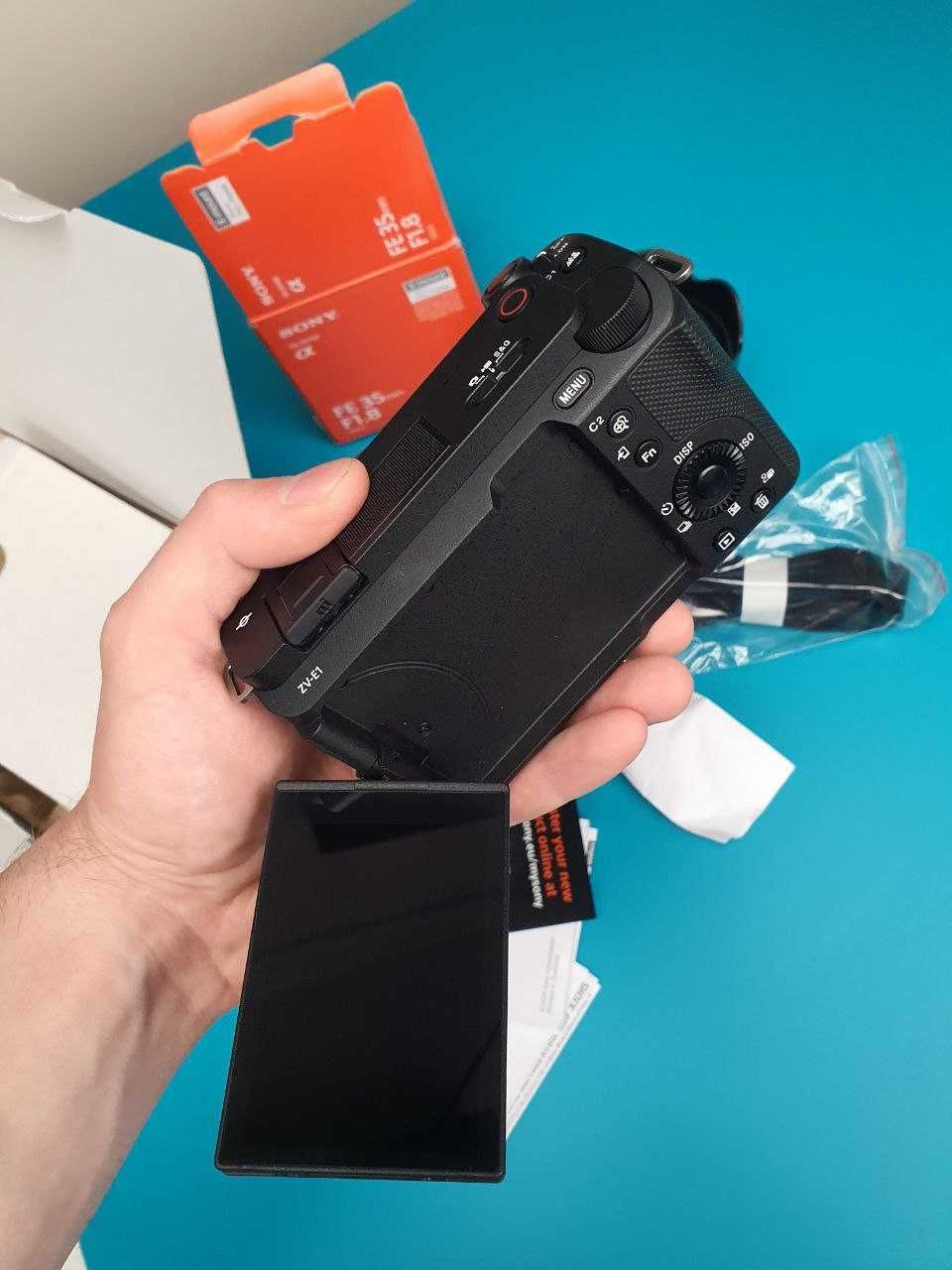 Фотоаппарат Sony ZV-E1 Body Black или 35 mm F1.8 ТОП видеокамера
