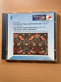 CD Concertos p/Órgão e Orquestra Haydn, Händel