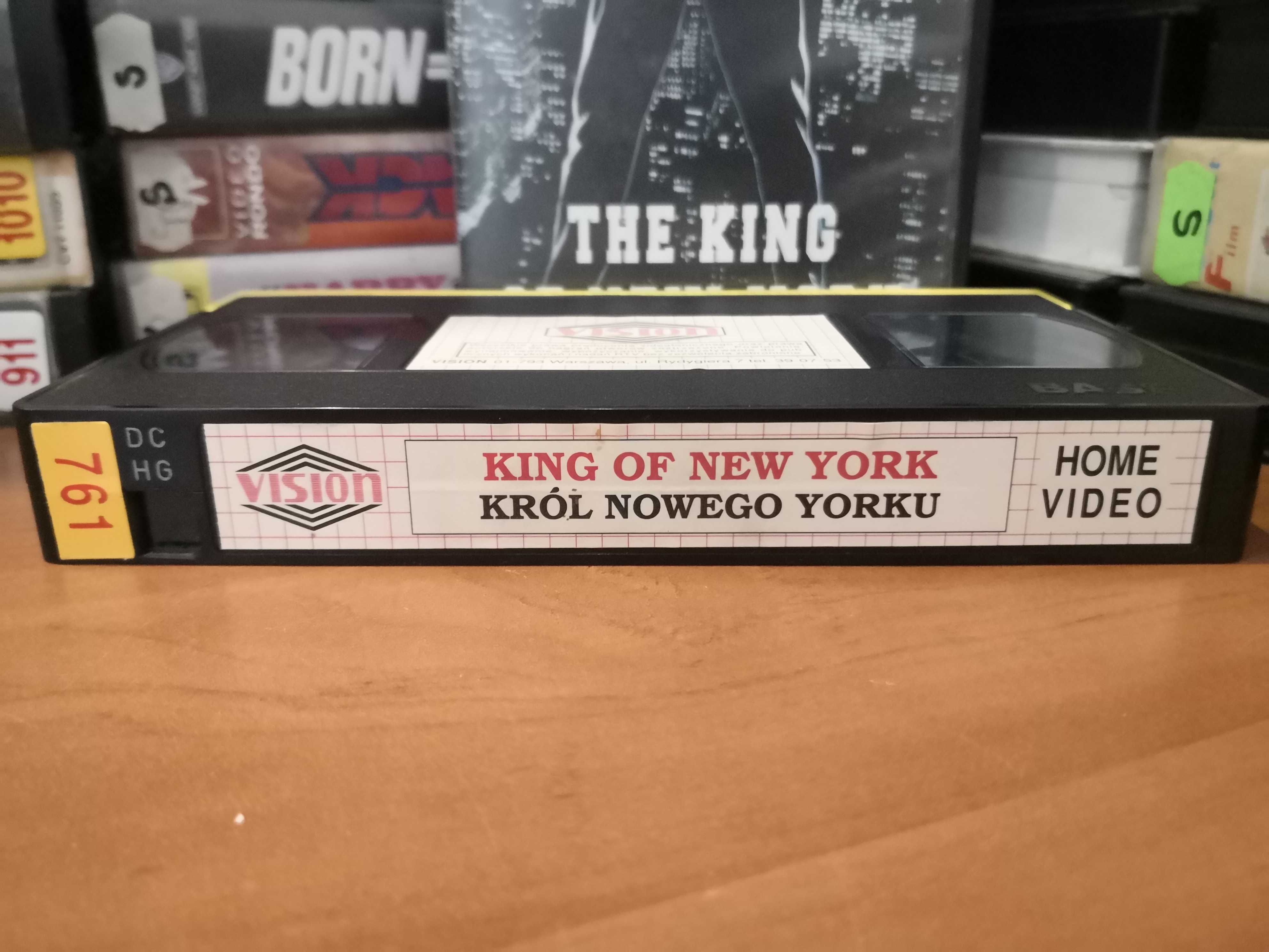 The King of New York VHS Vision