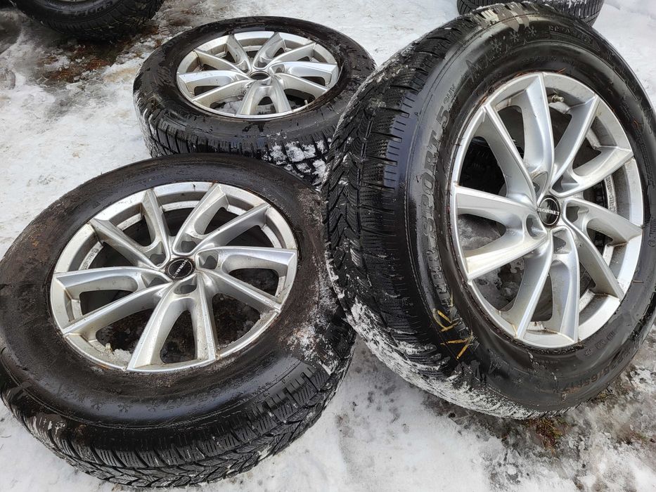 Koła 17" 5x112 Audi Q5 Mercedes GLC ML R z oponami zimowymi