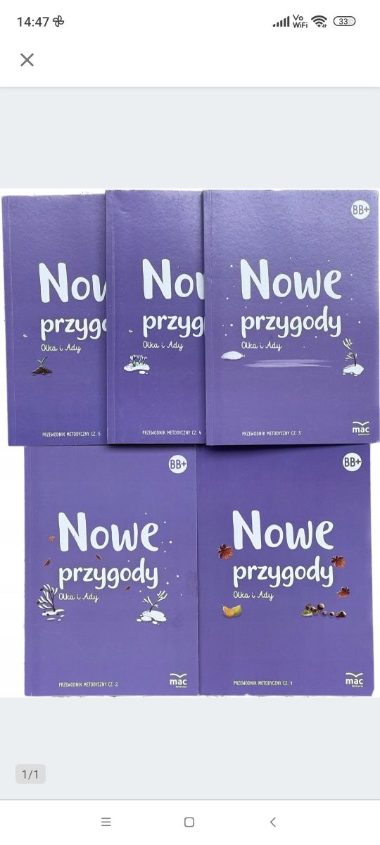 Nowe przygody Olka i Ady BB+ Przewodnik metodyczny  Wiesława Żaba