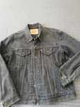 Casaca de ganga vintage da LEVI'S (original, cor preto).