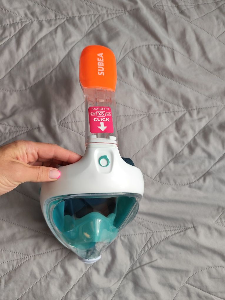 Maska do nurkowania Easybreath XS jak nowa