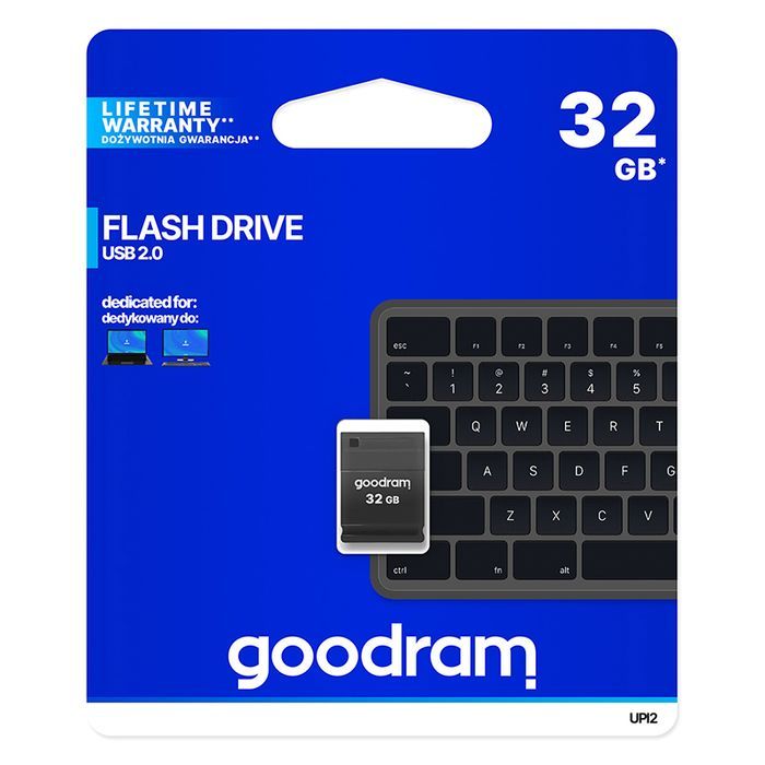 Pendrive Goodram Upi2 -  32Gb Usb 2.0 Czarny