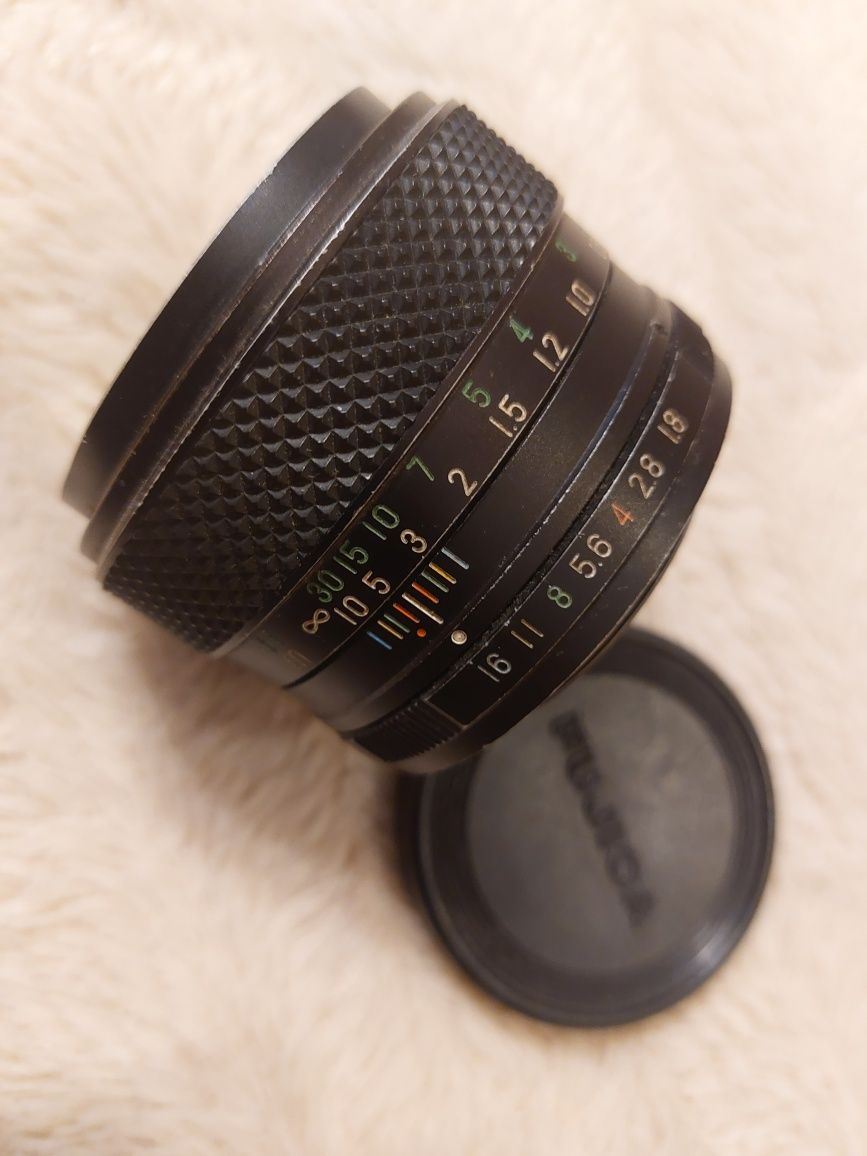 Fujica Fujinon 55mm 1.8 M42 obiektyw