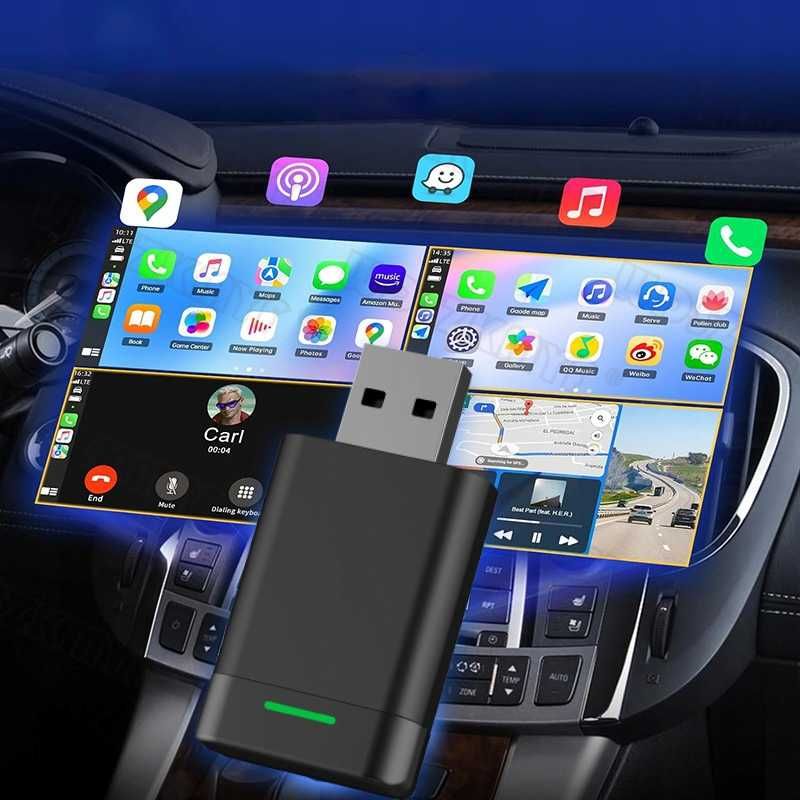 Bezprzewodowy adapter do Carplay Box 5.0  do Carplay / Android Auto