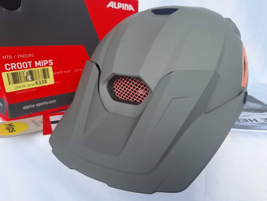 Kask rowerowy Alpina Croot Mips Moon Grey Peach M 52-57cm