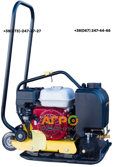 Віброплита MASTERPAC PC70H (3.3 к.с. Honda)! 62 кг, бак+зрошення!